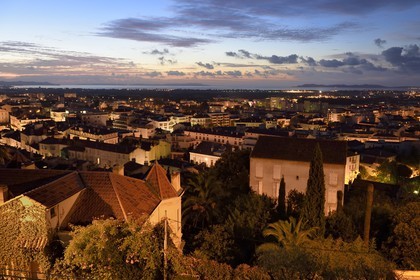 France, Var (83), Hyères et les Iles d'Hyères en arrière plan