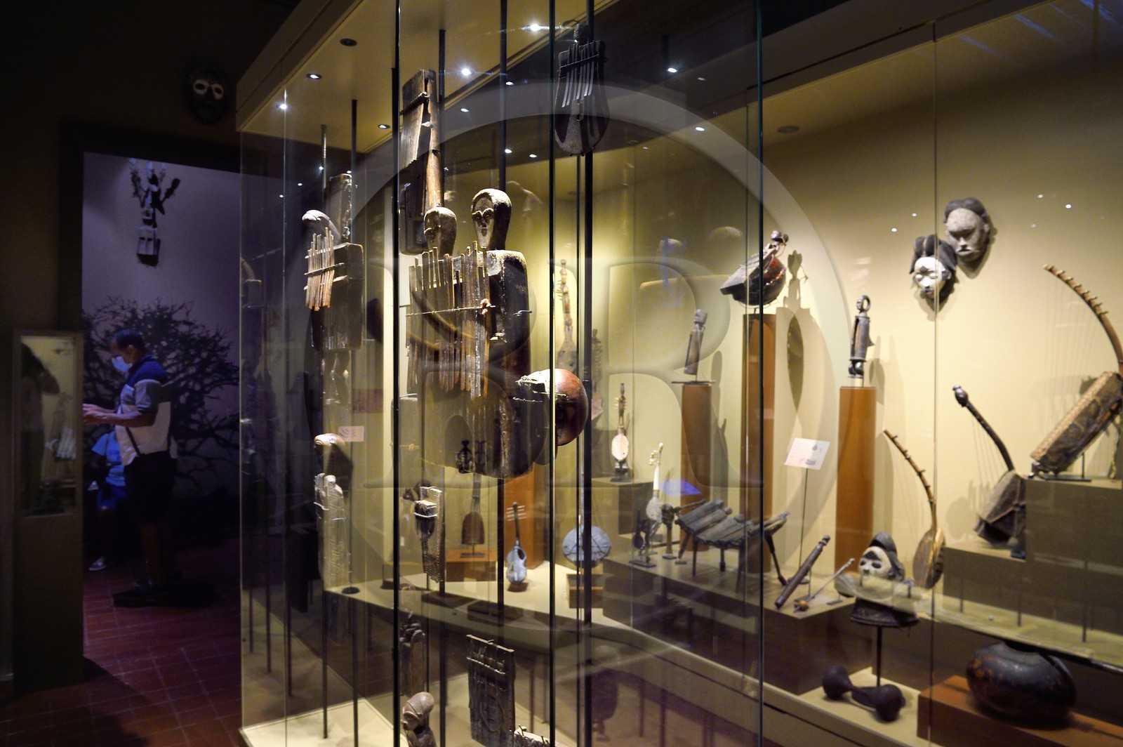 France, Ile de la Reunion, Cirque de Salazie, classé Patrimoine Mondial de l'UNESCO, Hell-Bourg, labellisé les Plus Beaux Villages de France, Musée des musiques et instruments de l'Océan Indien dans la Maison Morange