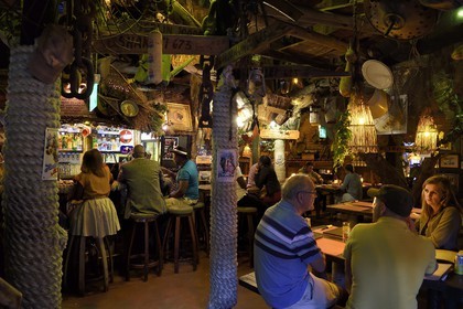 Namibie, région de Khomas, Windhoek, le restaurant Joe's Beerhouse