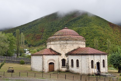 Azerbaijan, Shaki, Applied Arts Museum in an former church