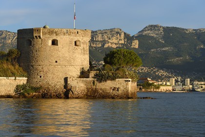 France, Var (83), la rade de Toulon, La Seyne-sur-Mer, Fort Balaguier