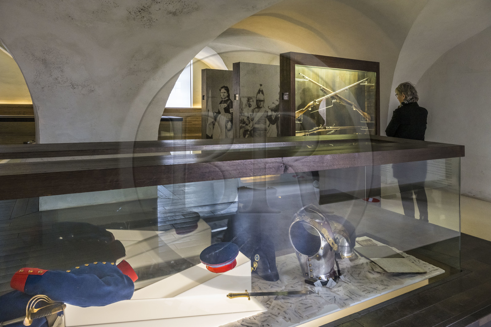 France, Moselle (57), Parc régional des Vosges du nord, Bitche, la citadelle fortifiée par Vauban
