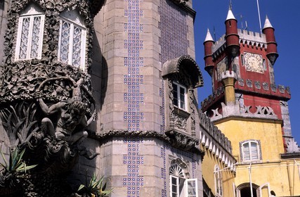 Portugal, Estrémadure, Sintra, Palais National de Pena (Palacio Nacional da Pena)