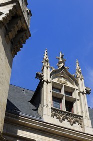 France, Paris, hôtel de Sens, head office .of the Forney Library in the Marais District