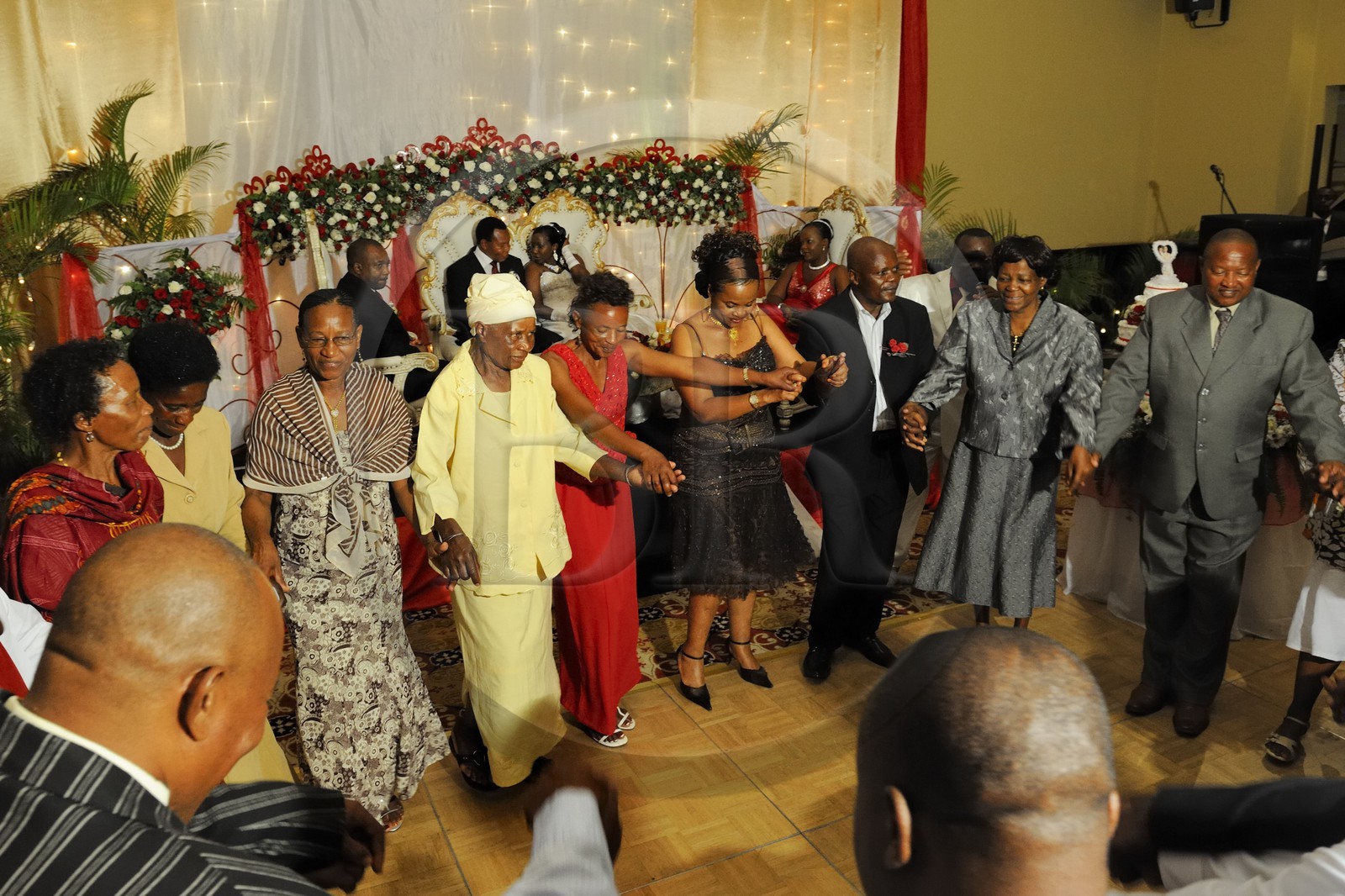 Tanzanie, Dar es-Salaam, mariage de Joseph F.Mrena et Linal Bhato à l'hôtel Mövenpick