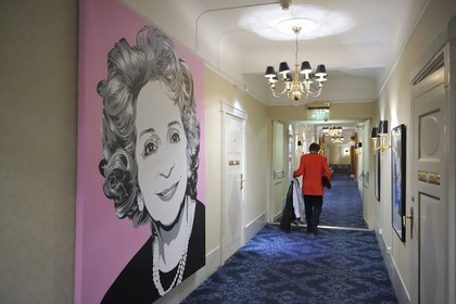 Norway, Oslo, the most famous Grand Hotel of the city, The Ladies Floor