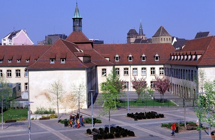 France, Bas Rhin, Strasbourg, E.N.A. school in the old PRISON for women