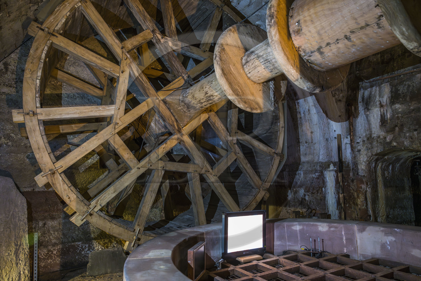 France, Moselle (57), Parc régional des Vosges du nord, Bitche, la citadelle fortifiée par Vauban