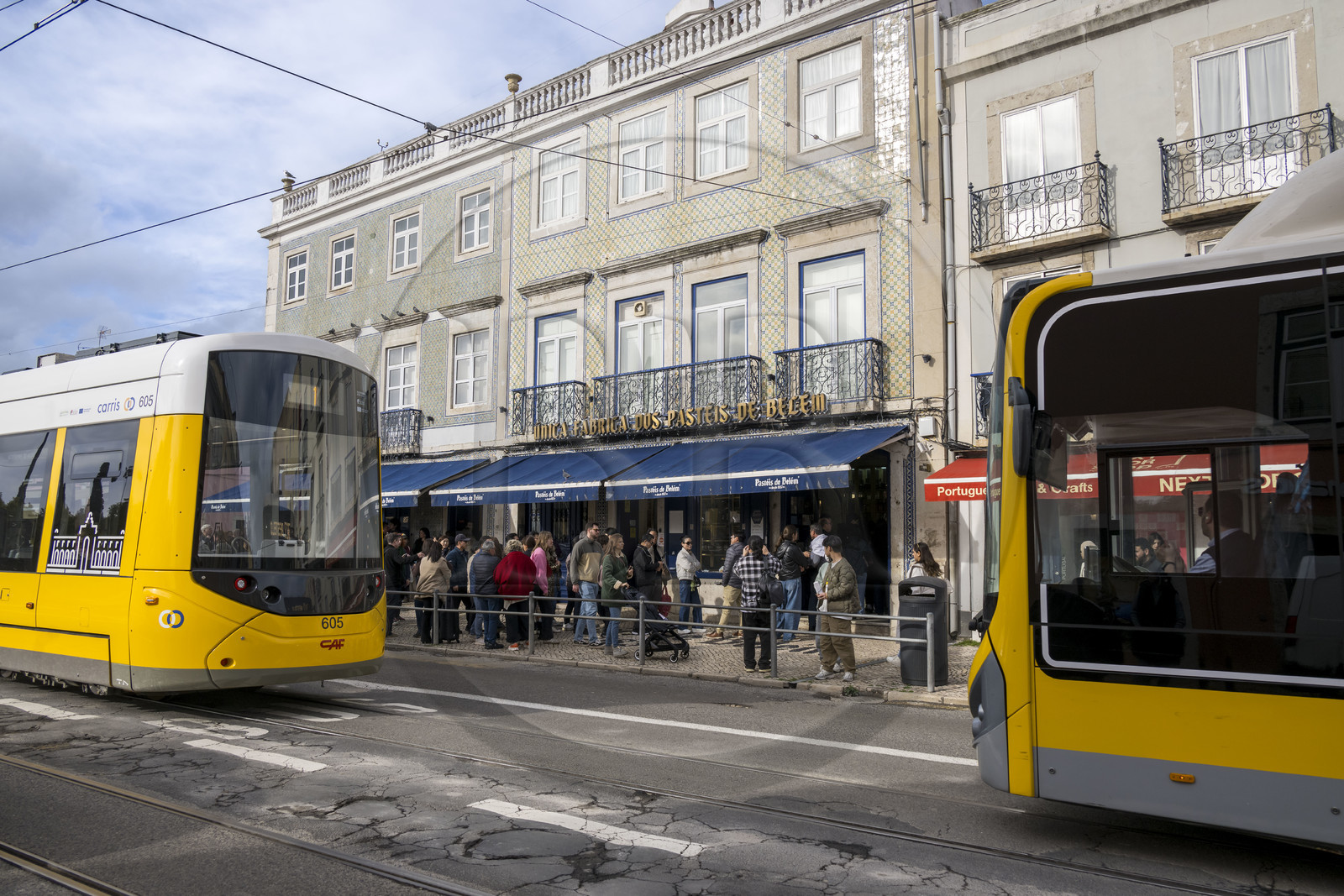 Portugal, Lisbonne, Bélem, la très réputée patisserie Pasteis de Belem