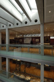 France, Charente-Maritime (17), Rochefort, le quartier de l'Arsenal, musée d'art et d'histoire dans l'hôtel Hèbre de Saint-Clément