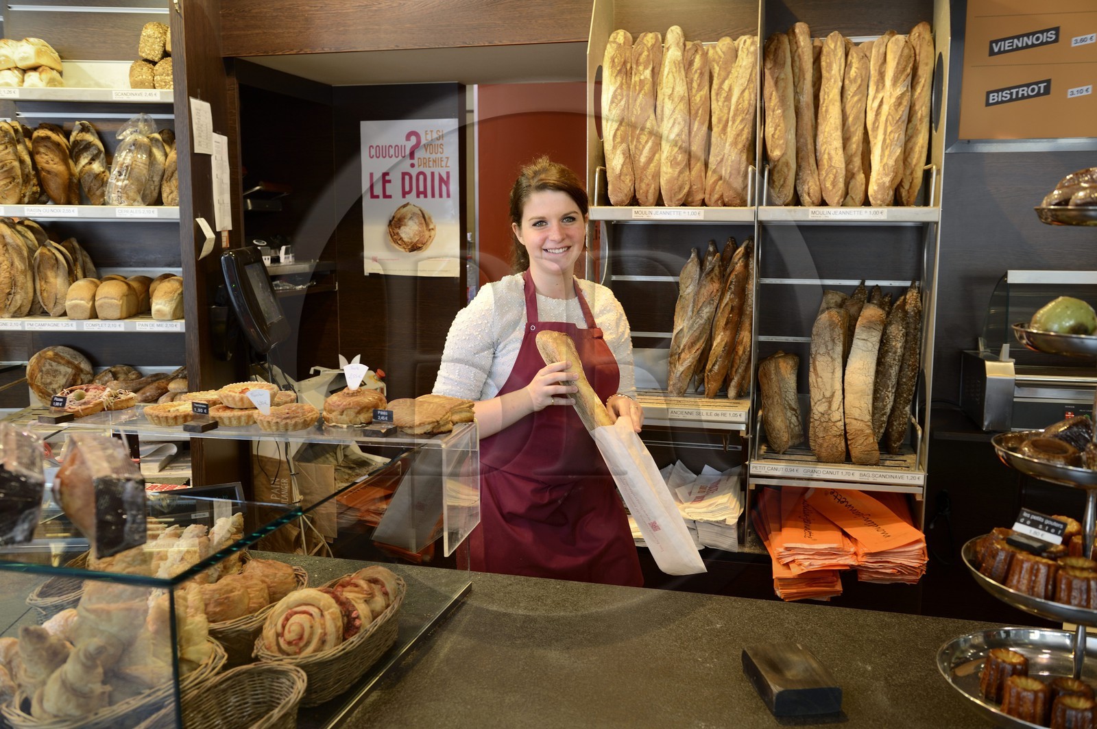 France, Meurthe-et-Moselle (54), Nancy, boulangerie patisserie Stef