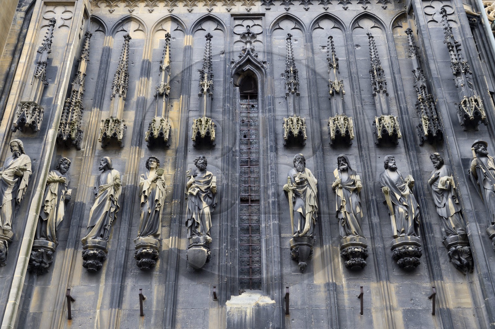 France, Haut-Rhin (68), Thann, la collégiale Saint-Thiebaut