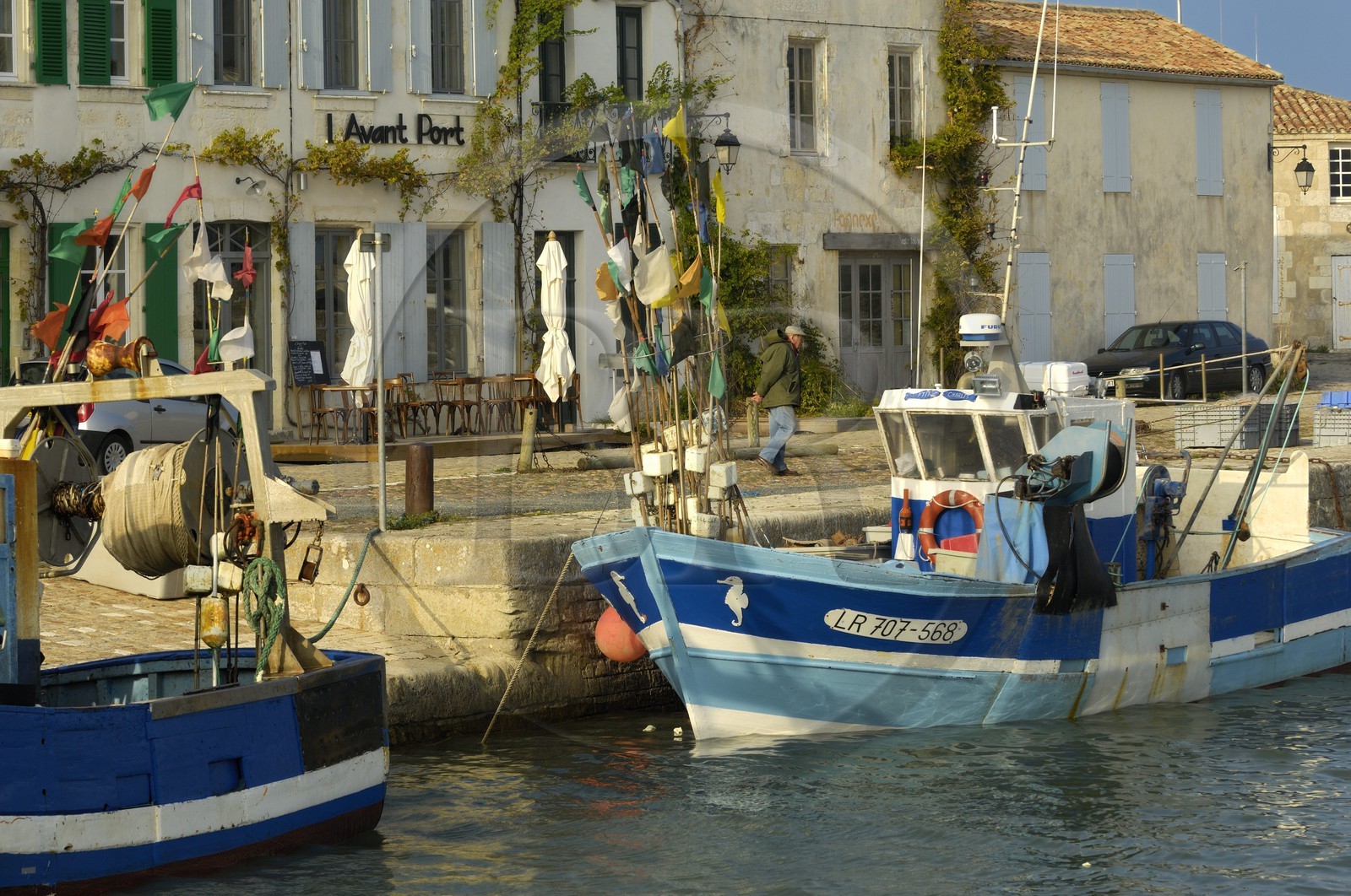 France, Charente-Maritime (17), ile de Ré, port de Saint-Martin-de-Ré