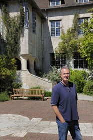 France, Seine-Maritime (76), Varengeville-sur-Mer, manoir du domaine Le Bois des Moutiers, Antoine Bouchayer-Mallet, architecte DPLG, artiste et gestionnaire du site