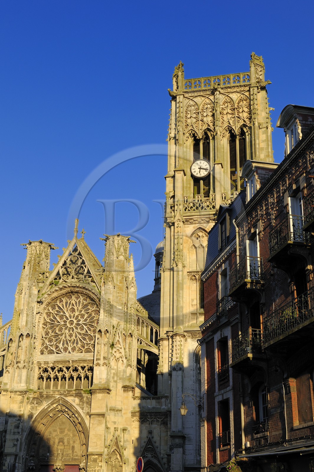 France, Seine-Maritime, Dieppe, the Saint-Jacques church from the 13th century