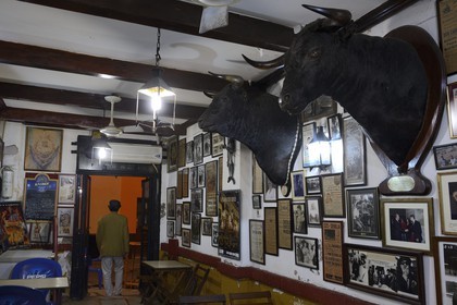 Spain, Andalusia, Seville, Tapas bar Bodegon Hermanos Nunez