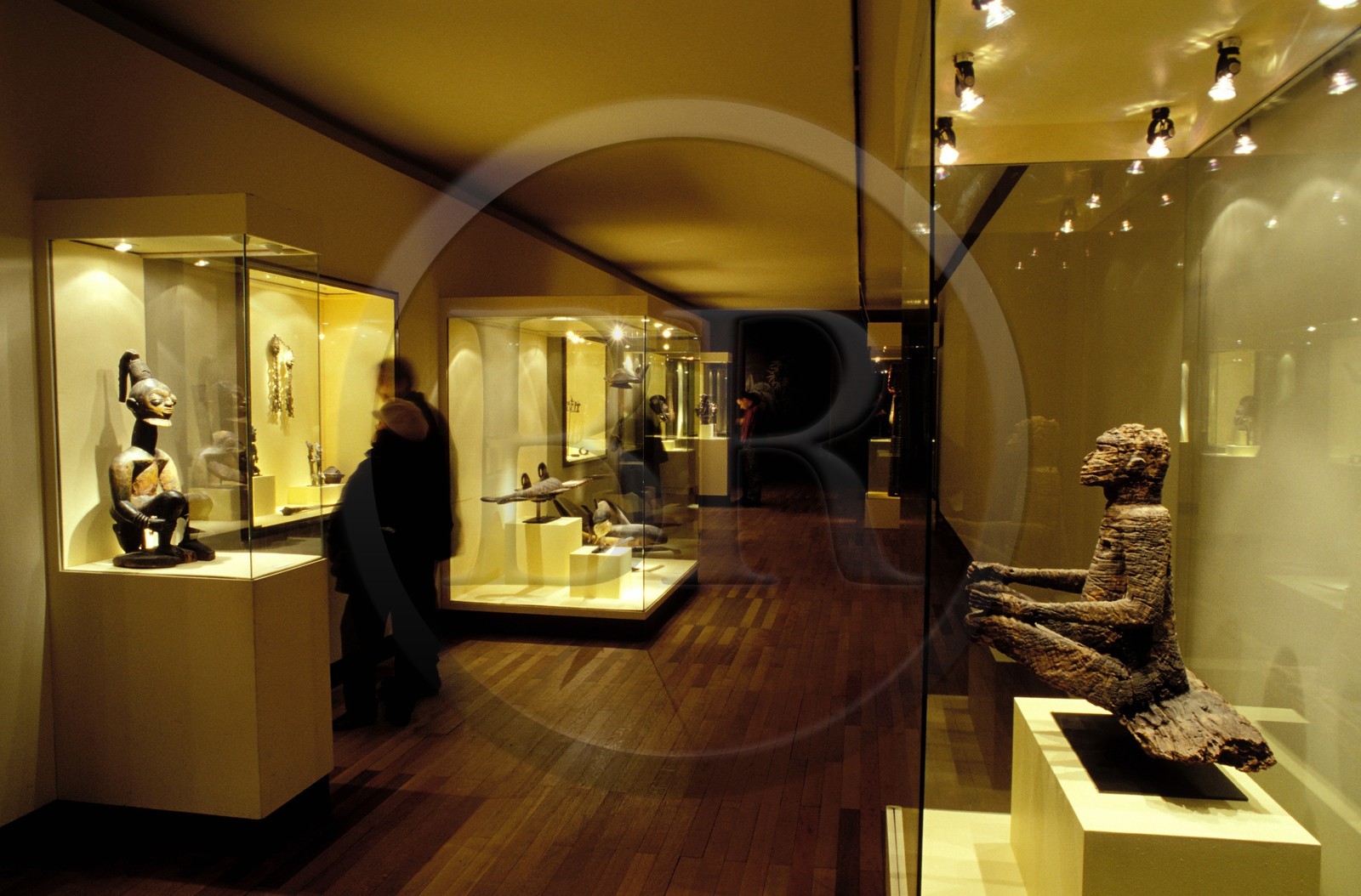 France, Paris (75), salle d' exposition du Musée des Arts d' Afrique et d' Océanie Porte Dorée - Archives