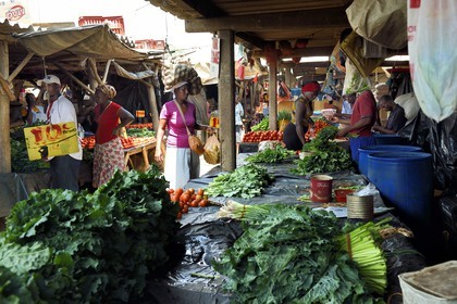Zimbabwe, Harare, marché de Mbare
