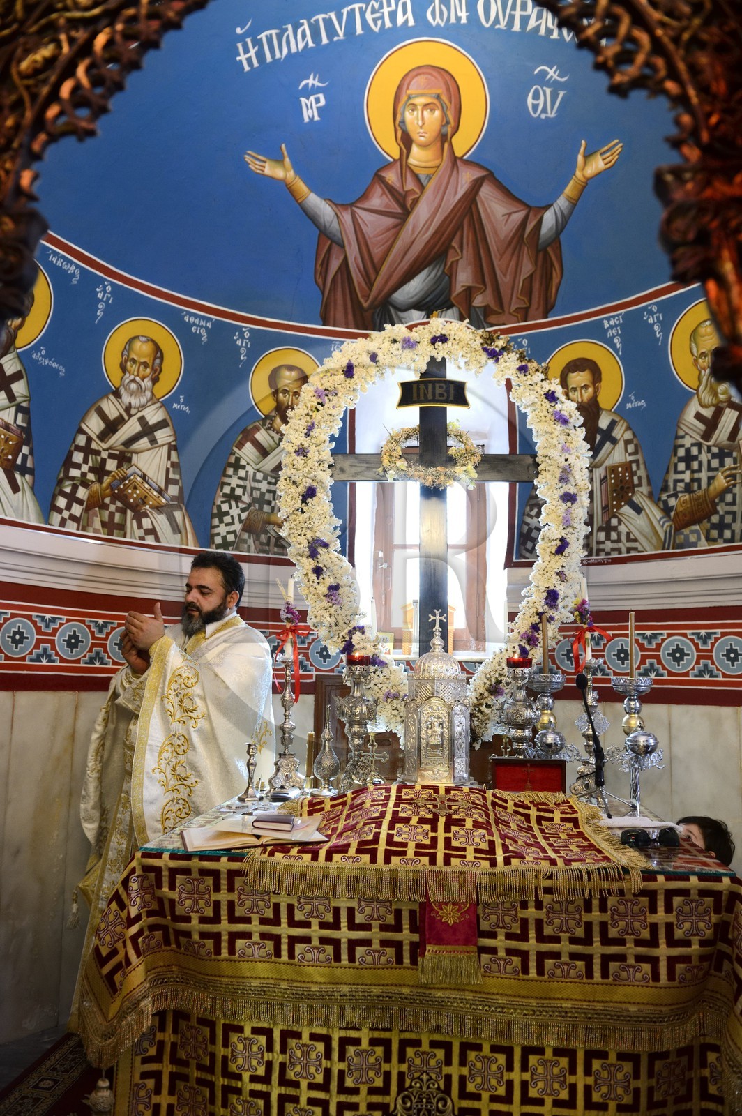 Greece, Cyclades islands, Mykonos island, Chora (Mykonos town), Aghia Kiriaki” (Saint Kiriaki) church