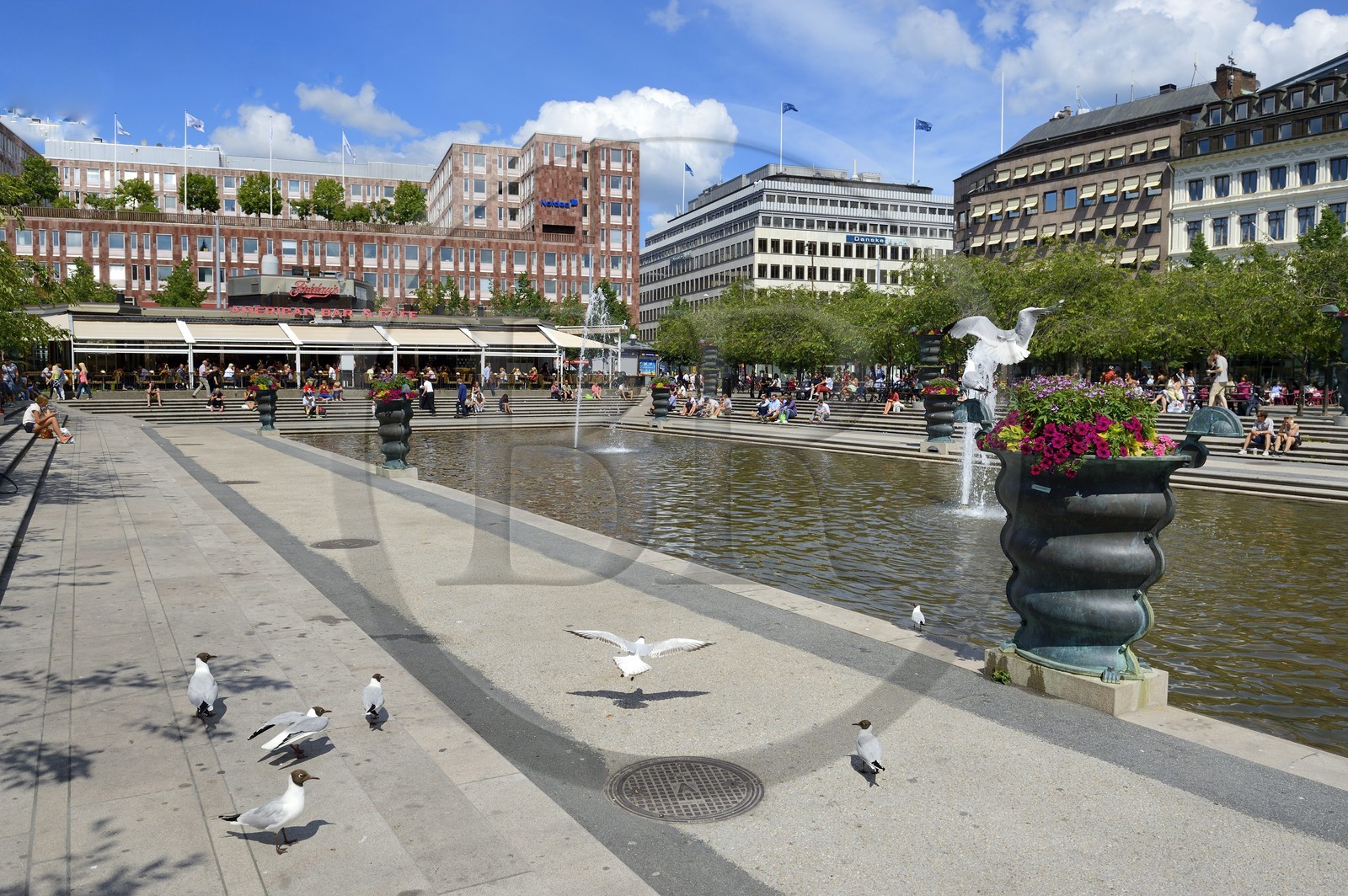 Suède, Stockholm, Kungstradgarden