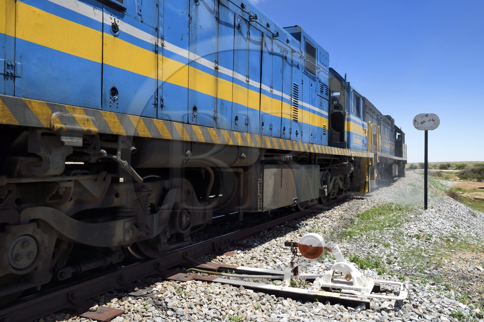 Namibia, Erongo region, the Shongololo express train
