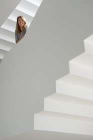 Suède, Comté de Vasterbotten, Umea, le Bildmuseet (Musée d'art contemporain et de la culture visuelle) à Umea Arts Campus, Cecilia Andersson conservatrice