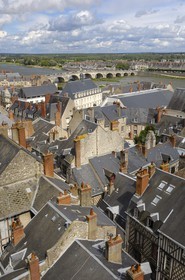 France, Loir et Cher (41), Blois, la vieille ville au bord de la Loire
