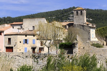 France, Aude (11), village de Lagrasse, labellisé Les Plus Beaux Villages de France