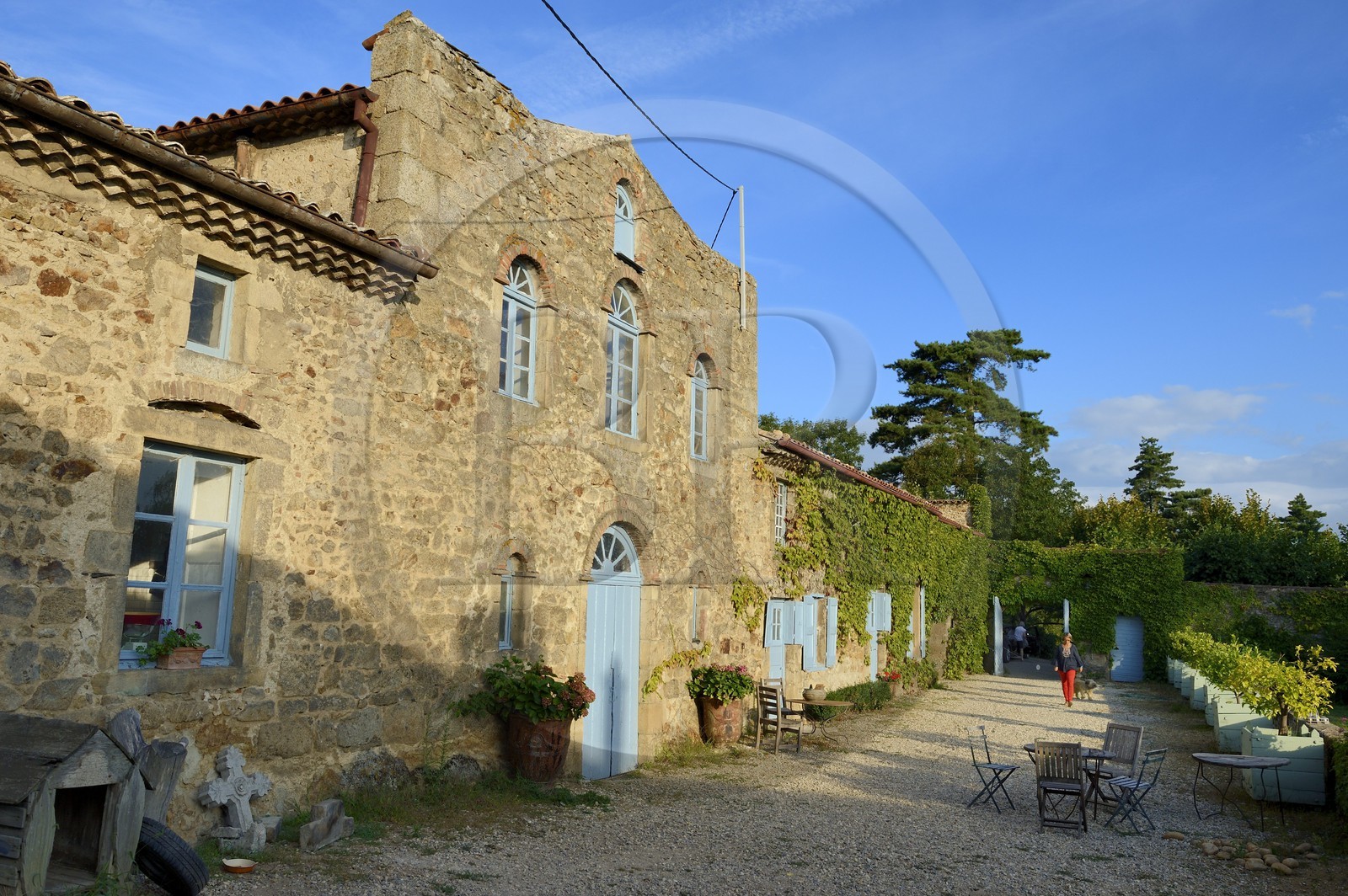 France, Loire (42), Parc Naturel Régional du Pilat, Malleval, chambres d'hôtes du château de Volan