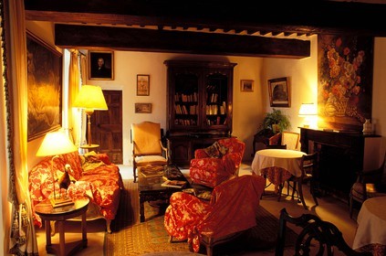 France, Vaucluse (84), Malemort du Comtat, maison d'hôtes du château Unang (Comtat Venaissin)