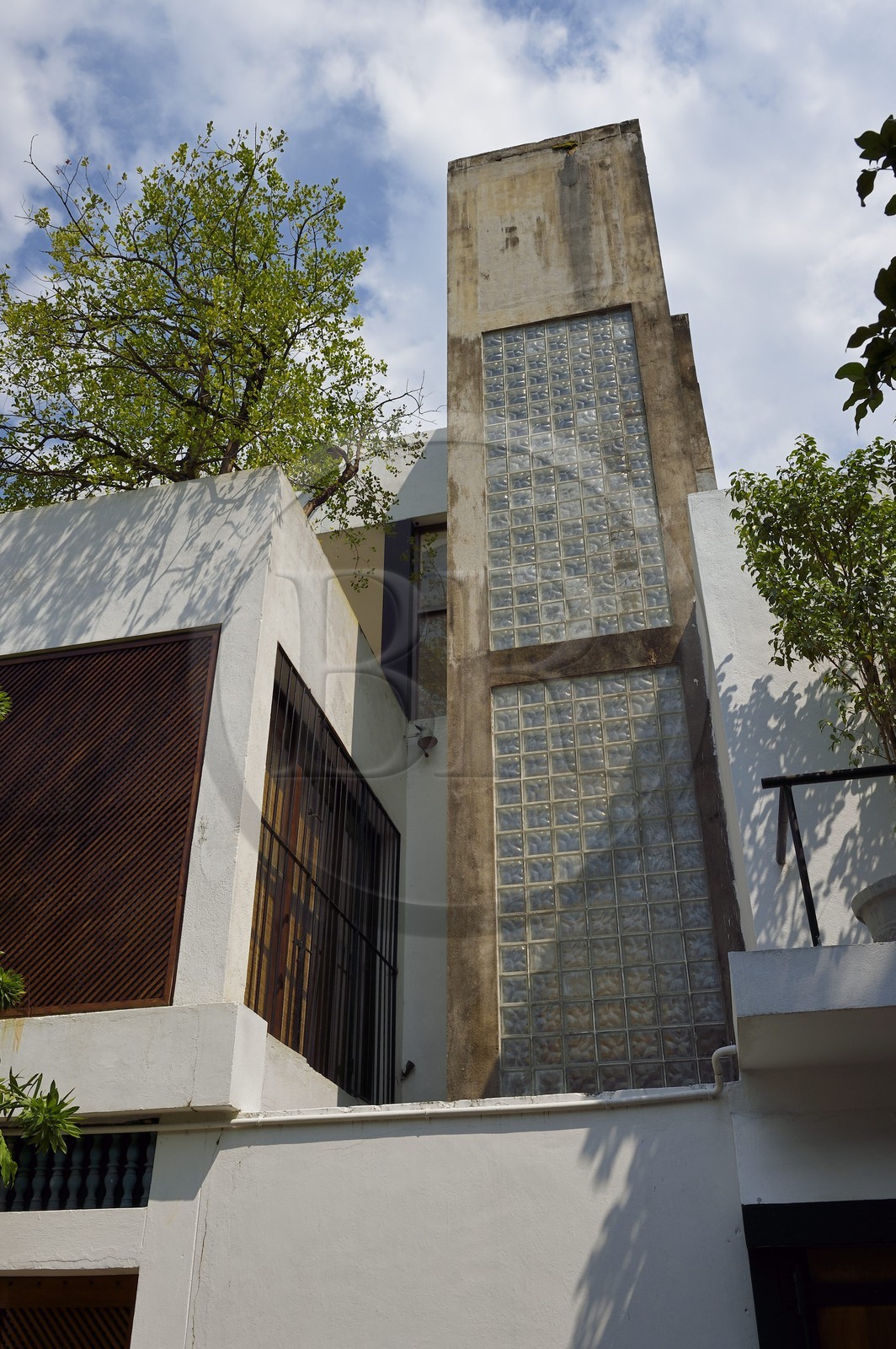 Sri Lanka, province de l'ouest, district de Colombo, Colombo, Lunuganga Estate, maison de l'architecte Geoffrey Bawa