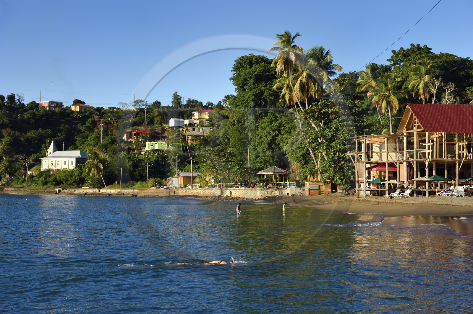 Caraïbes, Ile de la Dominique, Toucari Bay au nord de Portsmouth