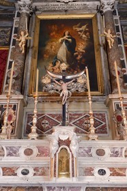 France, Haute-Corse (2B), Bastia, rue Napoléon, oratoire de l’Immaculée-Conception