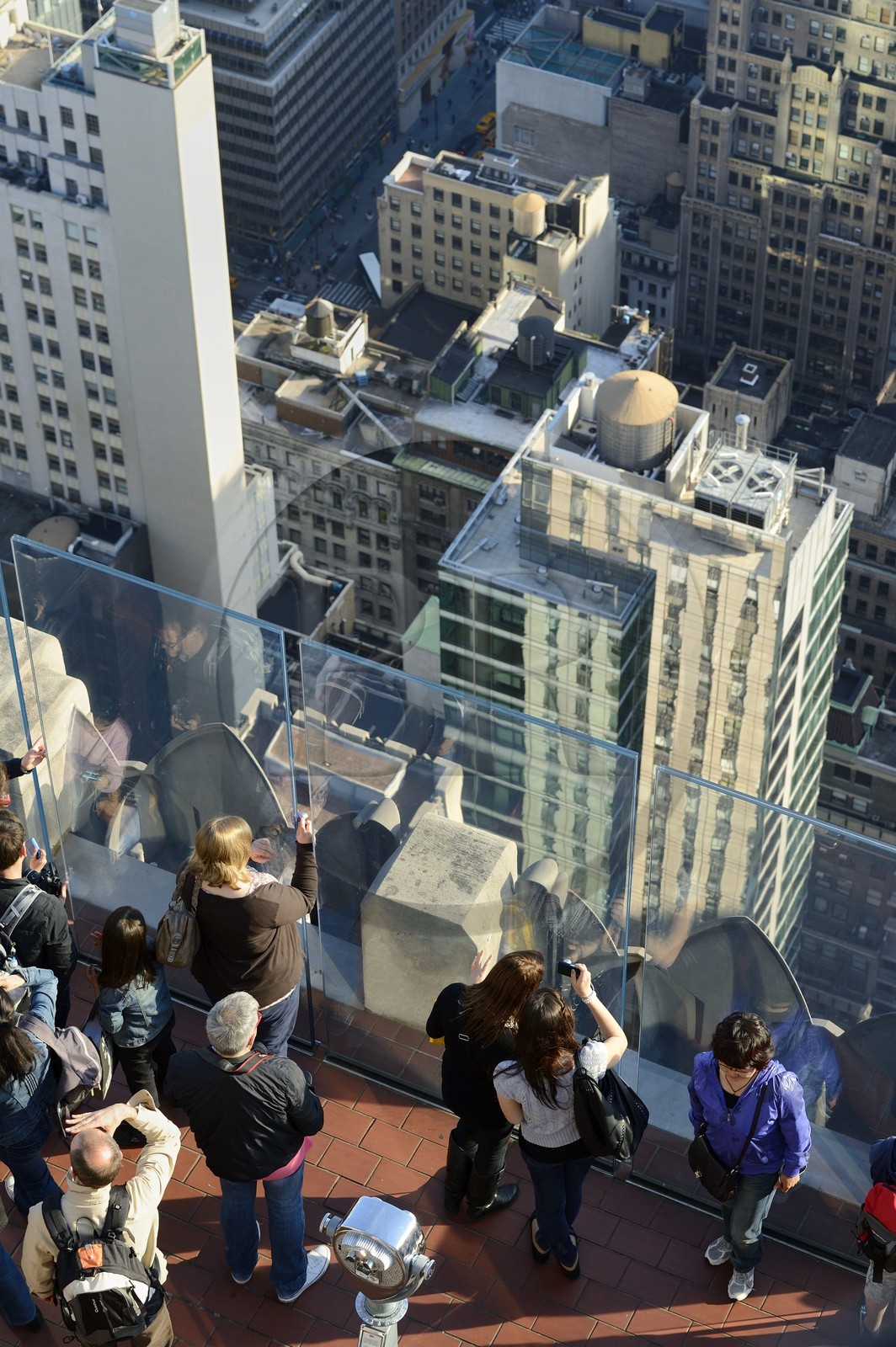 Etats-Unis, New York, Manhattan, Midtown, Rockefeller Center, Top of the Rock