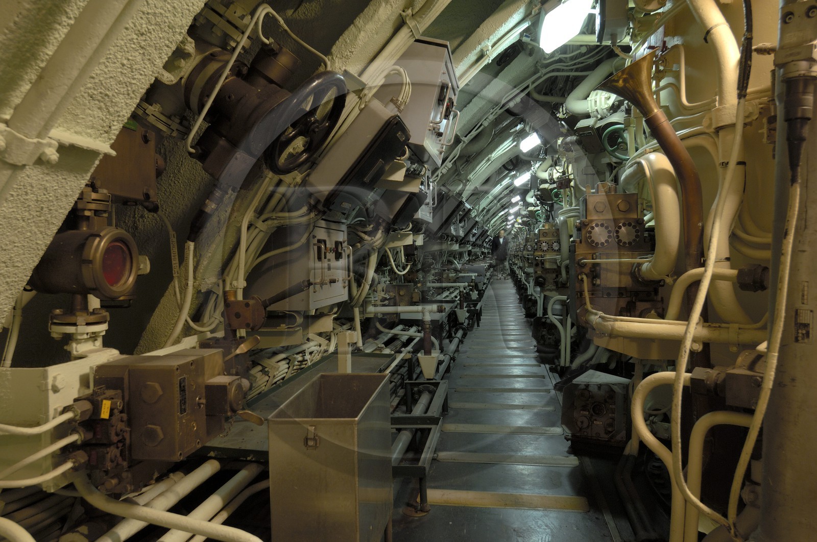 France, Manche (50), Cherbourg, Cité de la Mer, ancien sous-marin nucléaire Le Redoutable en service entre 1967 et 1991