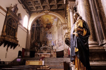 Italy, Tuscany, Siena, Santa Maria della Scala hospital