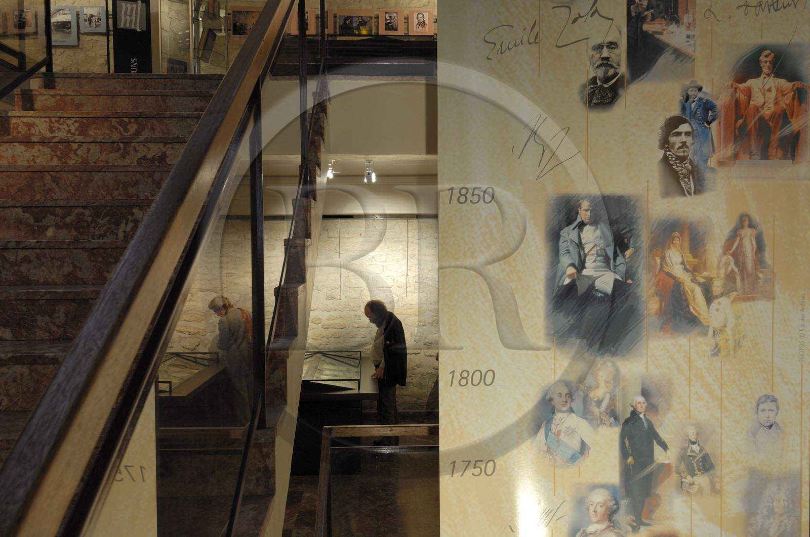 France, Paris (75), le Musée des Lettres et des Manuscrits