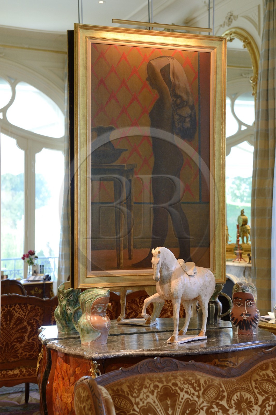 France, Alpes-Maritimes (06), Cannes, la villa La Californie où vécu Pablo Picasso, aujourd'hui renommé le Pavillon de Flore par Marina Picasso