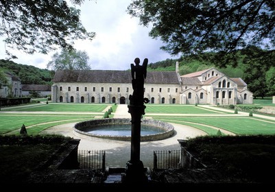 France, Cote d'Or, former Cistercian abbey of Fontenay based in 1118