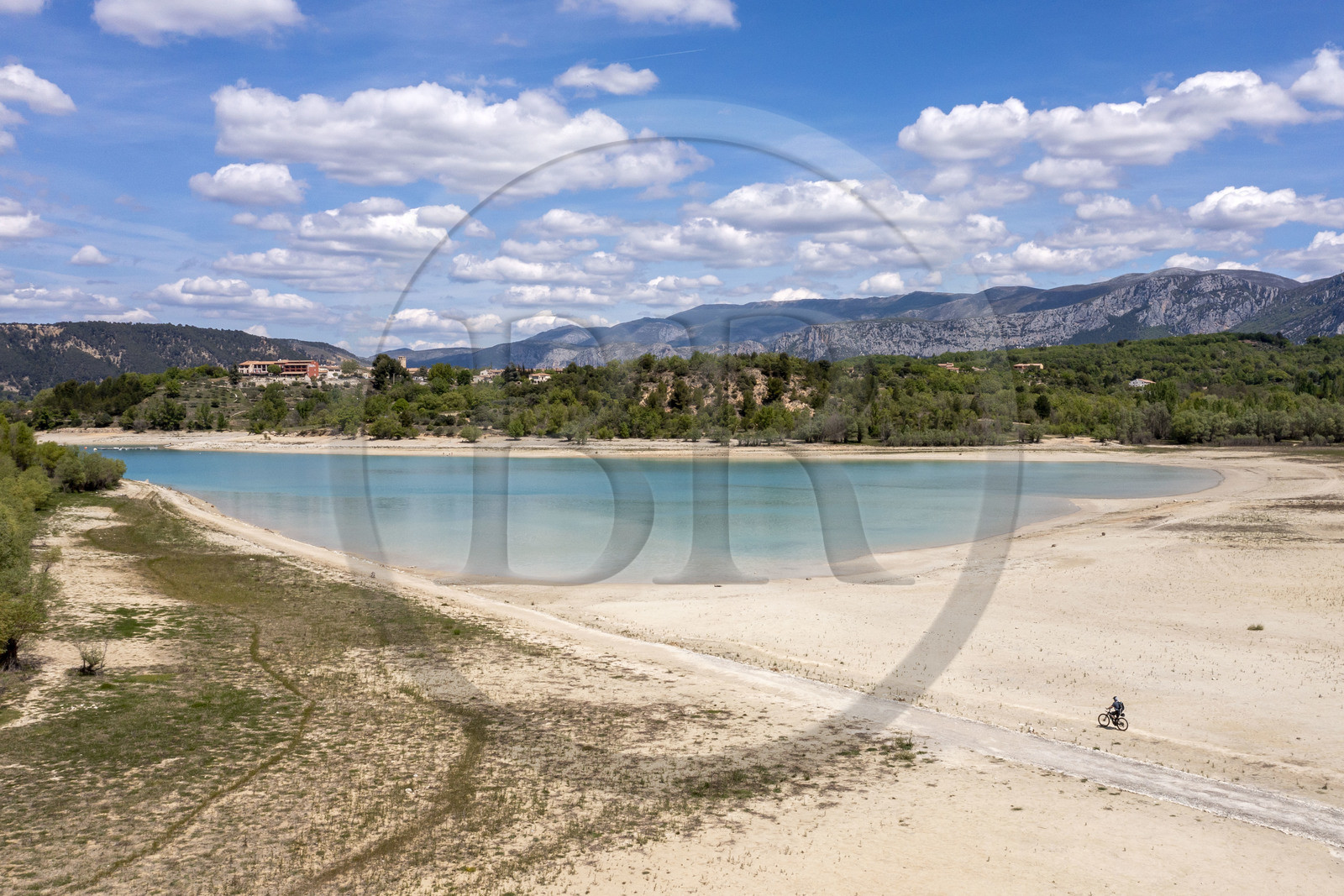 France, Var (83), Parc Naturel Régional du Verdon, Les-Salles-sur-Verdon, lac de Sainte Croix
