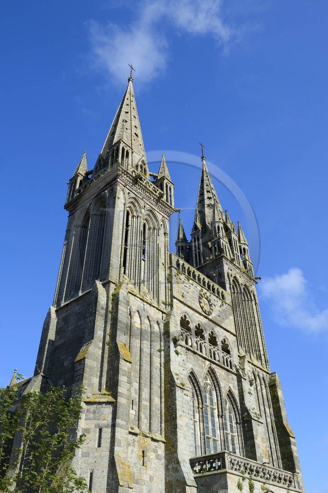 France, Finistère (29), Saint-Pol-de-Léon, ancienne cathédrale Saint-Paul-Aurélien