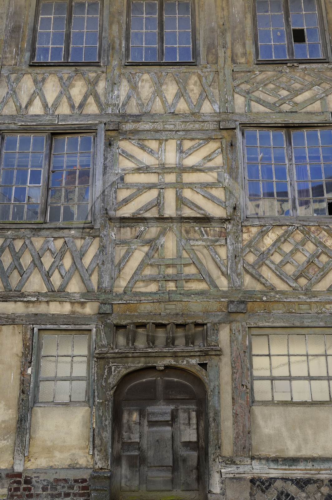 France, Seine-Maritime (76), Dieppe, la Maison Miffant de 1624