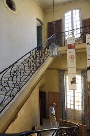 France, Bouches du Rhone, Arles, the hotel de Vernon (18th century mansion) property of the Dervieux family for four generations