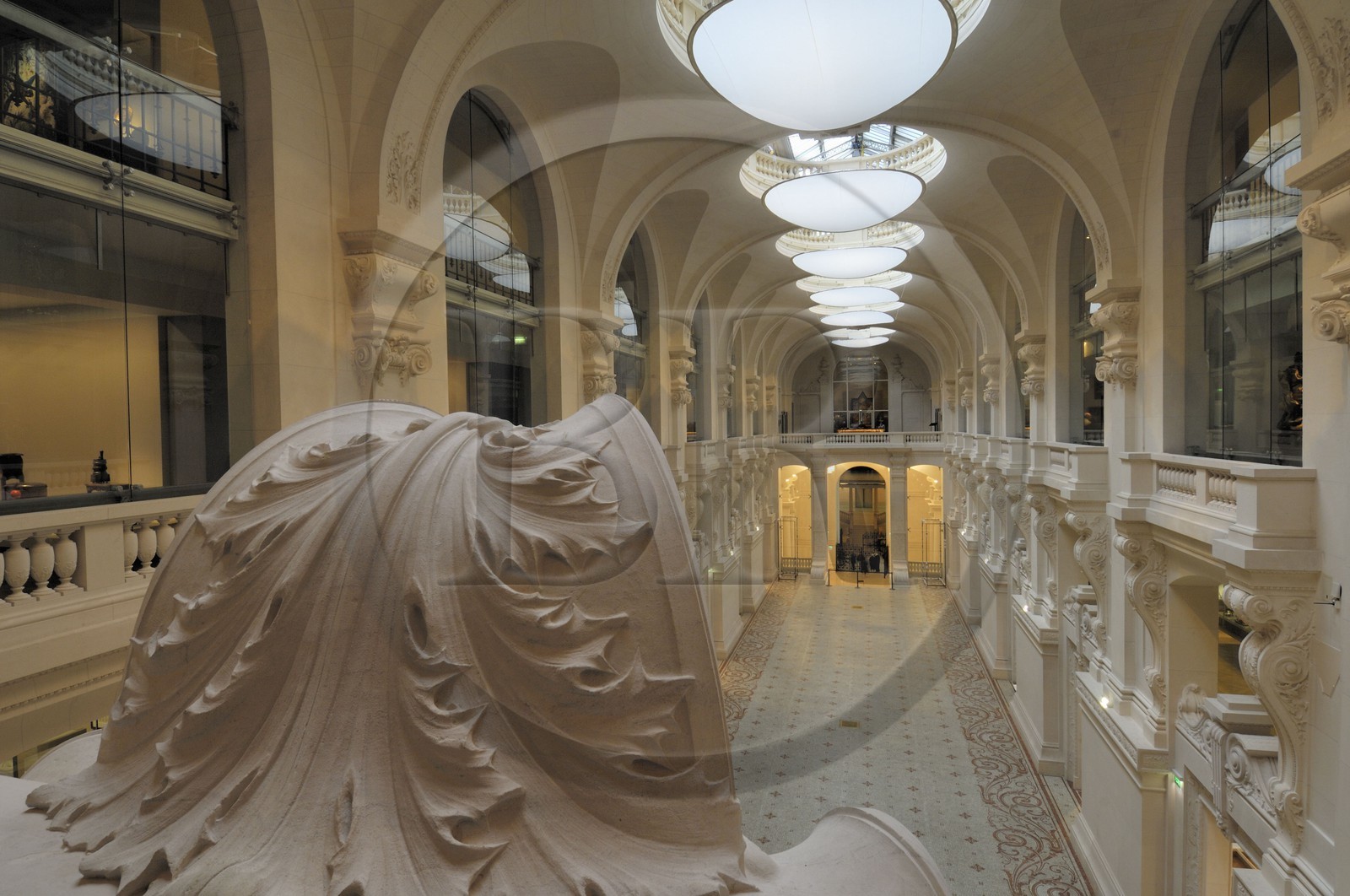 France, Paris (75), le Musée des Arts décoratifs dans une aile du Louvre