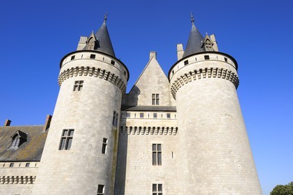 France, Loiret (45), Vallée de la Loire classée Patrimoine Mondial de l' UNESCO, Sully-sur-Loire, château du XIVe XVIIe siècles, mention obligatoire : Châteaux de Sully-sur-Loire, propriété du département du Loiret