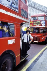 Royaume-Uni, Londres, bus à impériale