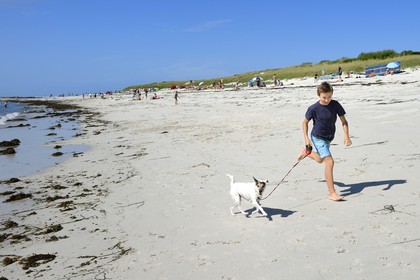 France, Finistère (29), Landeda, les dunes de Sainte-Marguerite