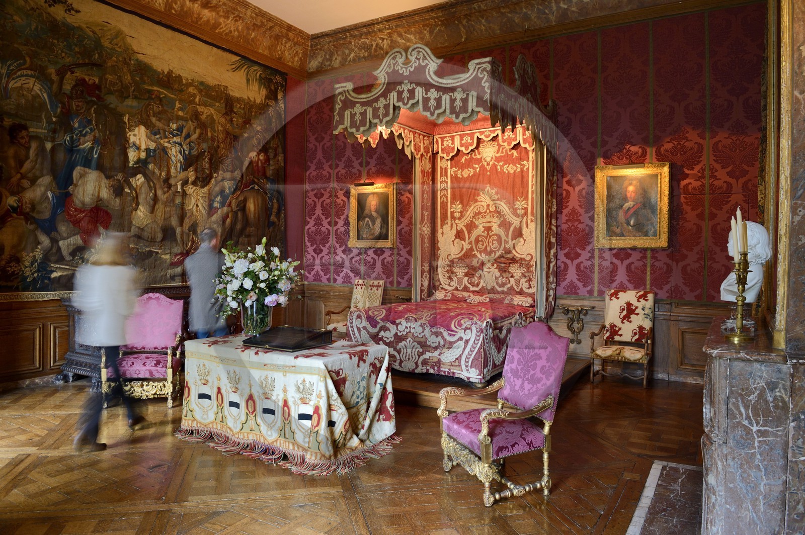 France, Meurthe-et-Moselle, Saintois region, Castle of Beauvau-Craon also called chateau d'Haroué