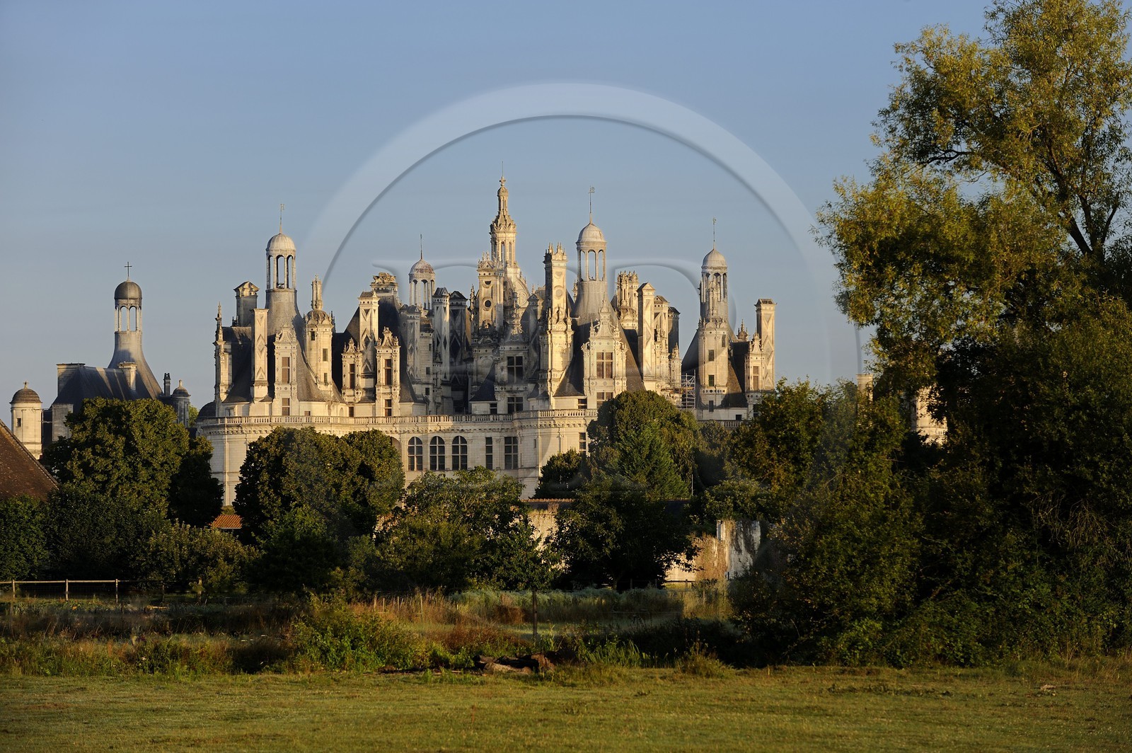 France, Loir et Cher (41), Vallée de la Loire classée Patrimoine Mondial de l' UNESCO, château de Chambord