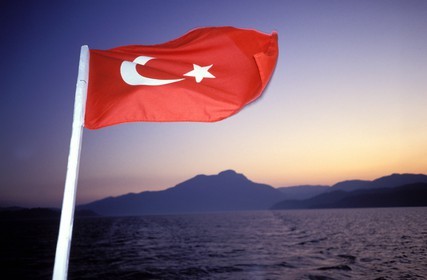 Turquie, le drapeau turc